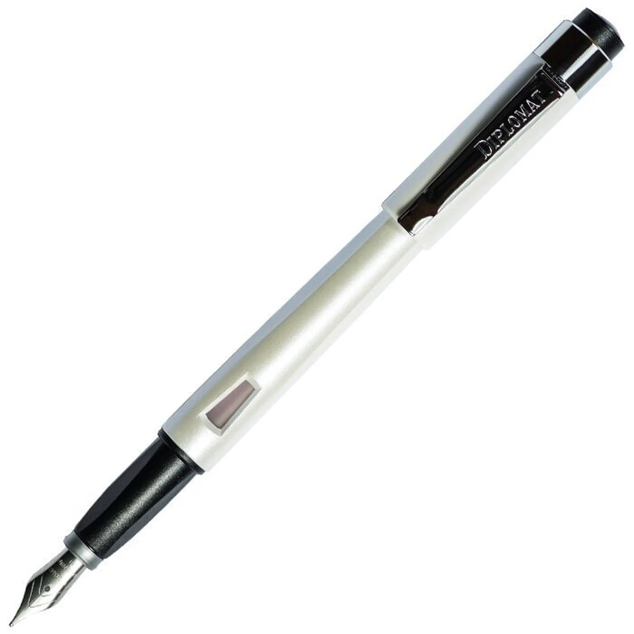 Diplomat Magnum Fountain Pen - Pearl White - Image 3