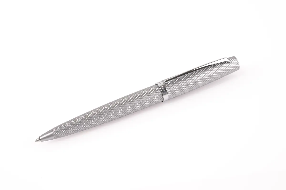 Diplomat Viper Ballpoint Pen - Silver - Image 2