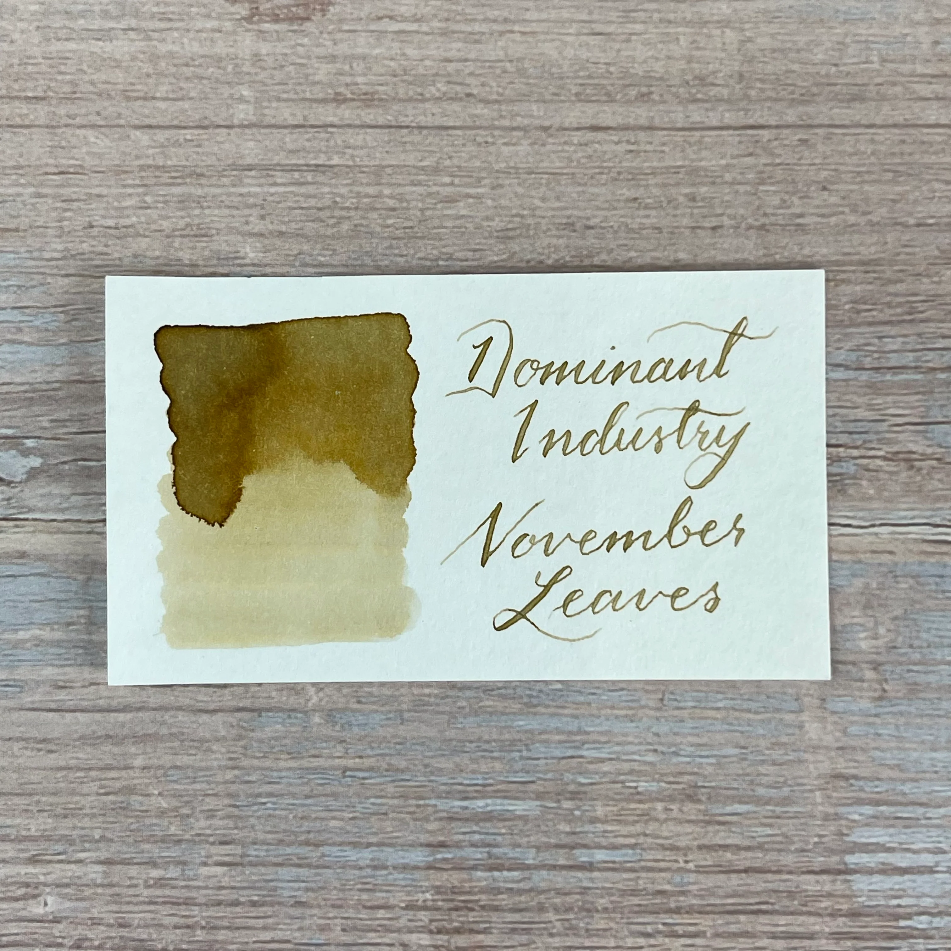 Dominant Industry November Leaves - 25ml Bottled Ink