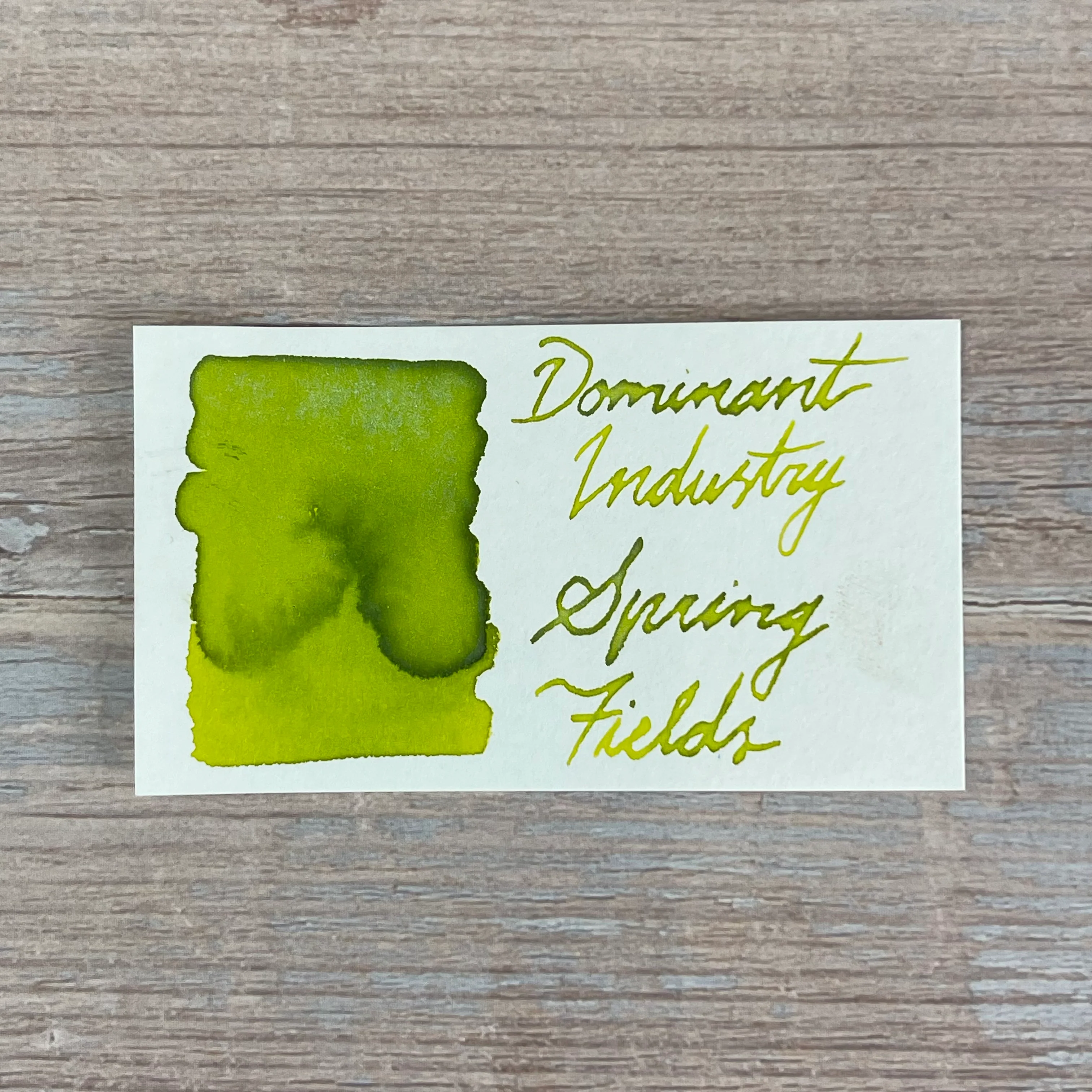 Dominant Industry Spring Fields - 25ml Bottled Ink