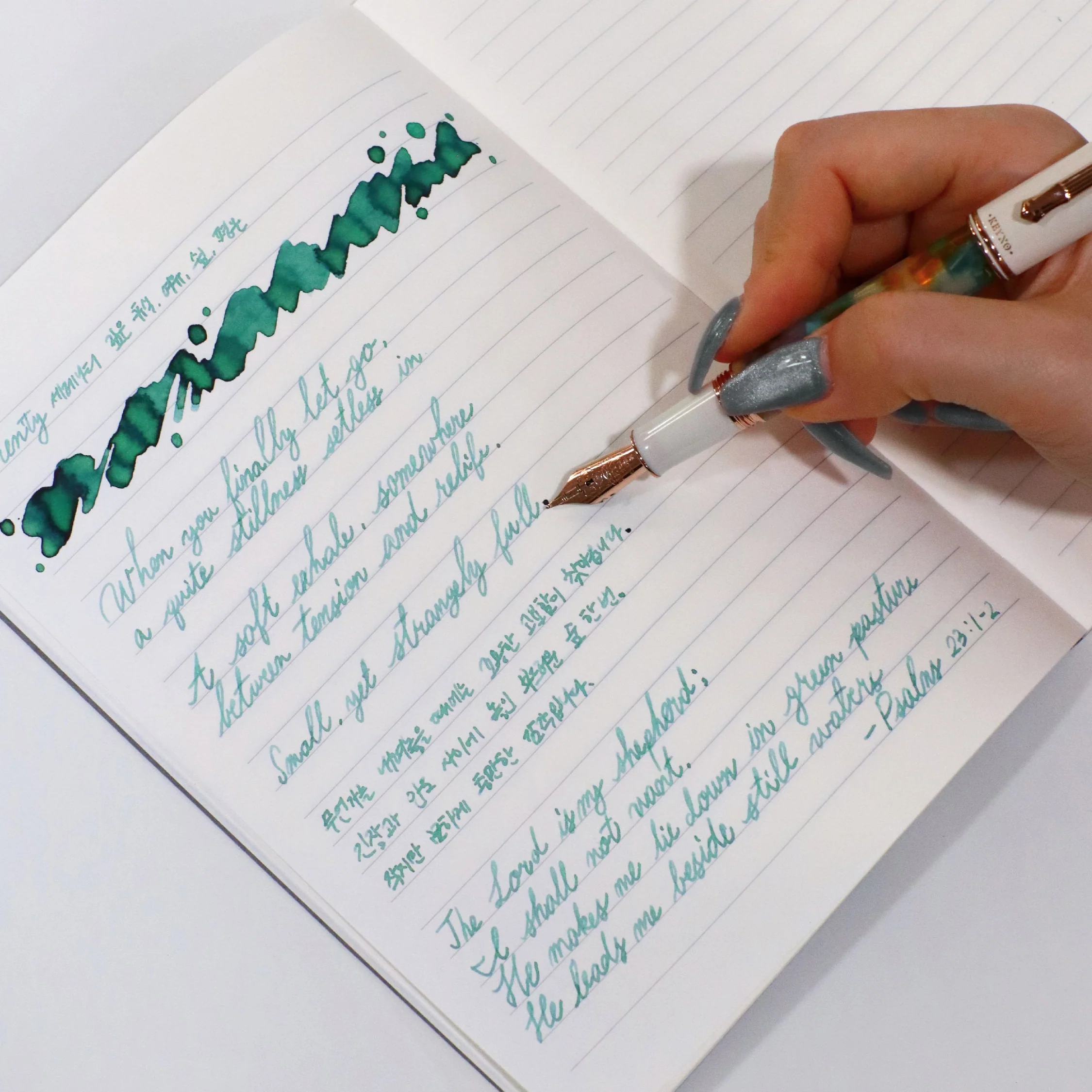 Dominant Industry Keyno Fountain Pen - No.001 Serenity - Image 15