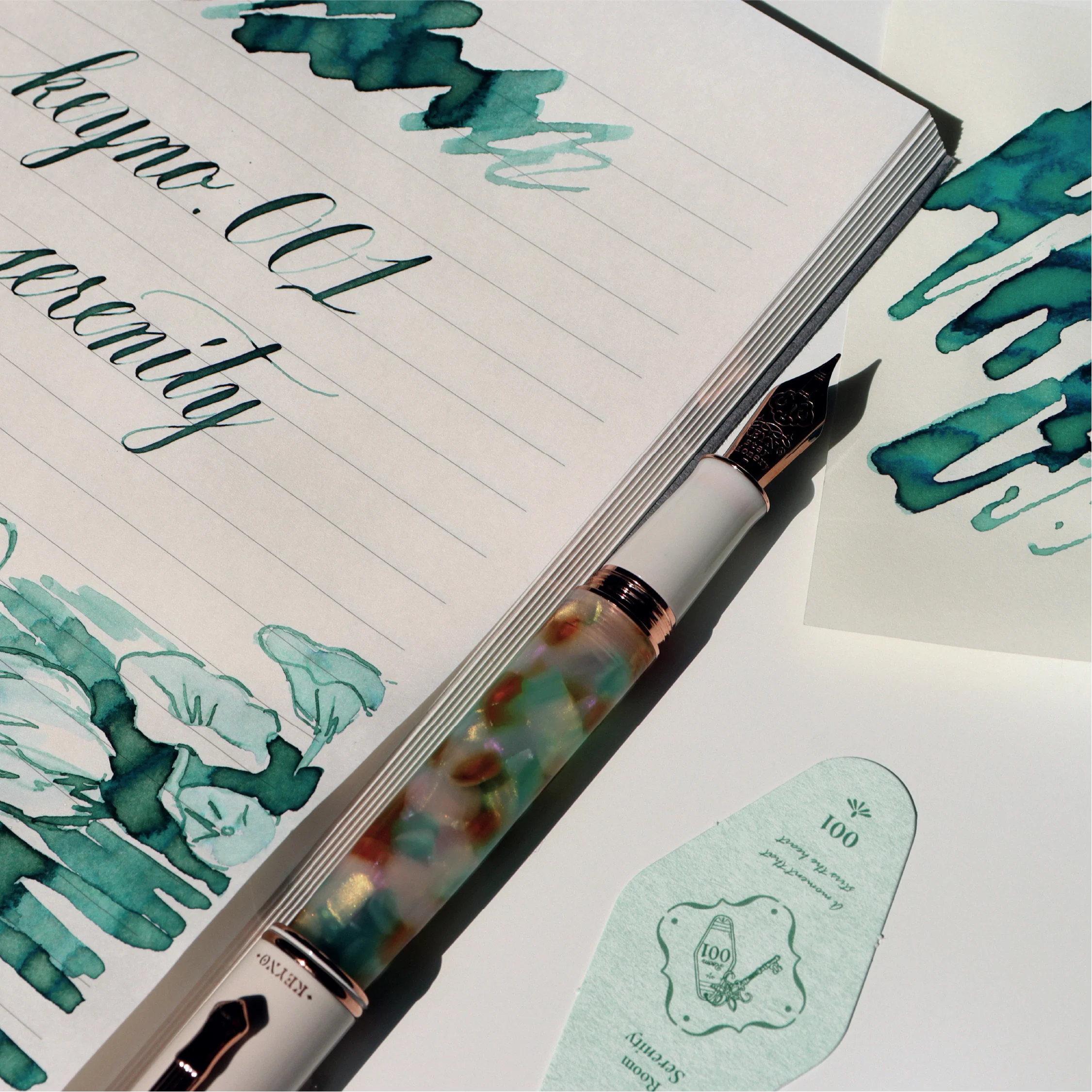Dominant Industry Keyno Fountain Pen - No.001 Serenity - Image 7