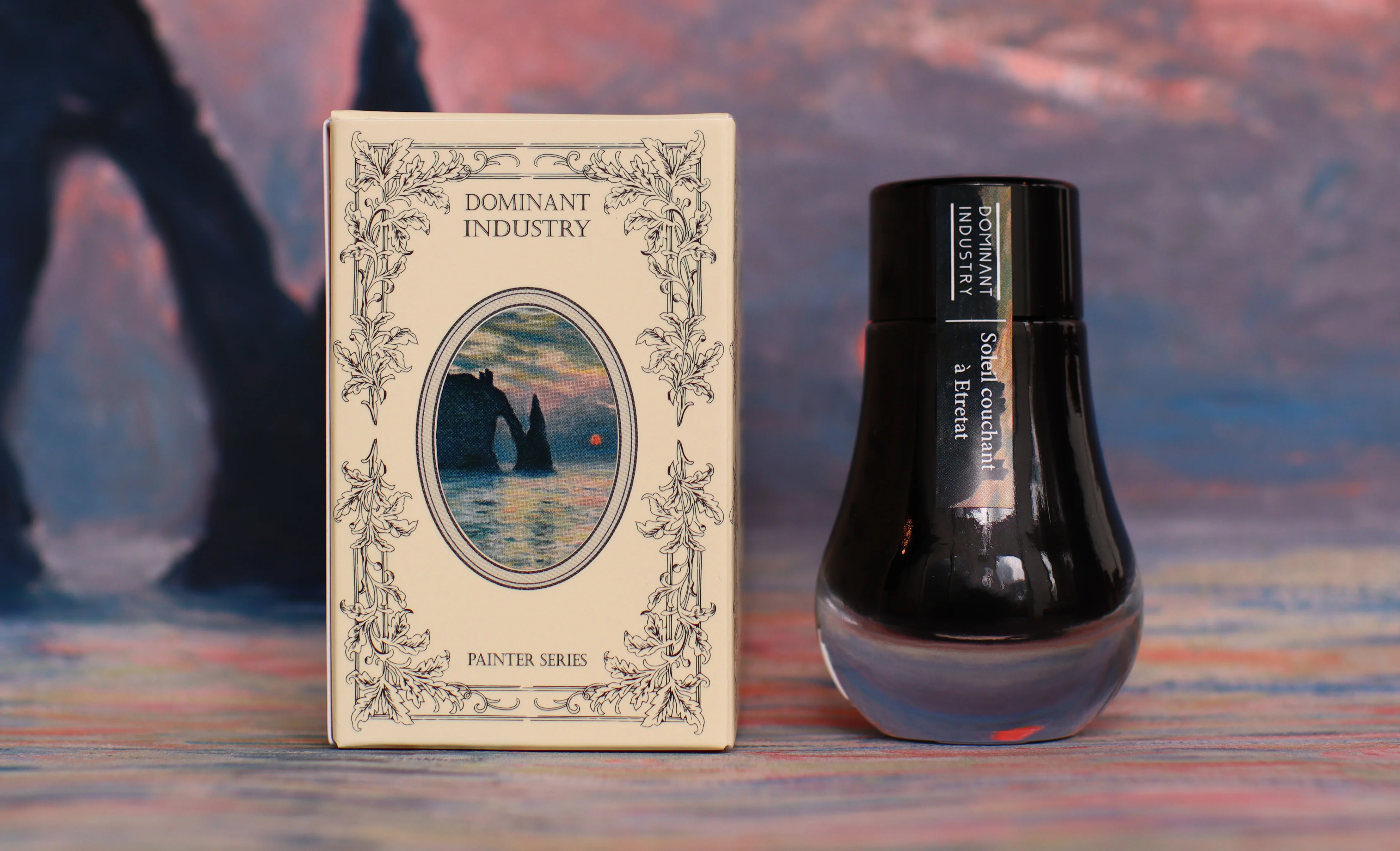 Dominant Industry Soleil couchant a Etretat - 25ml Bottled Ink - Image 4
