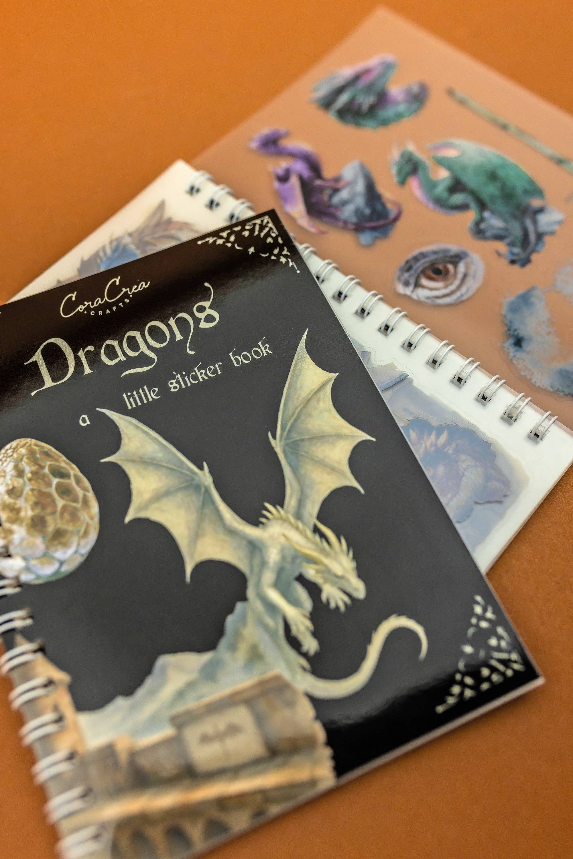 CoraCreaCrafts Dragons Sticker Book - Image 2