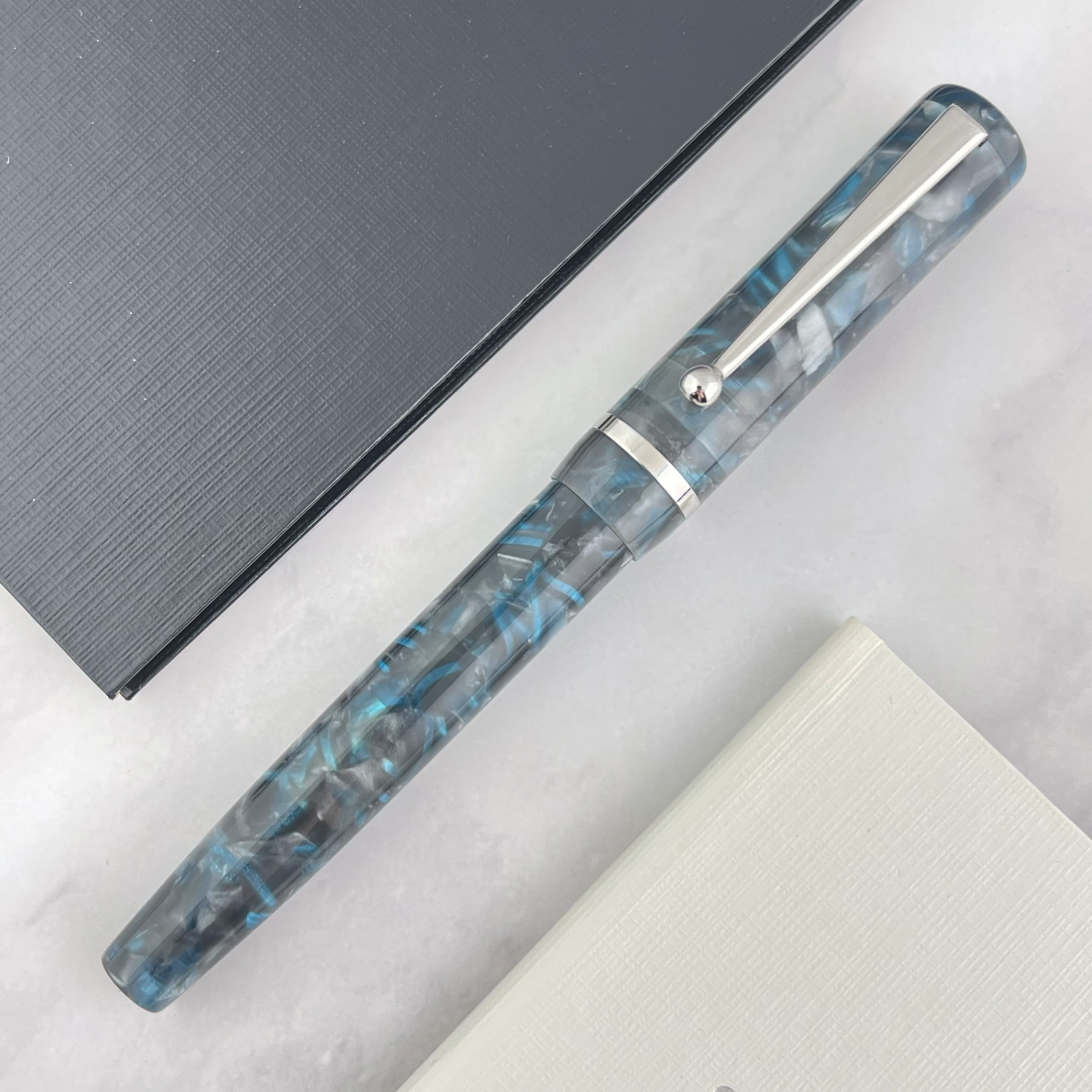 Edison Beaumont Fountain Pen - Moonbreaker - Image 2