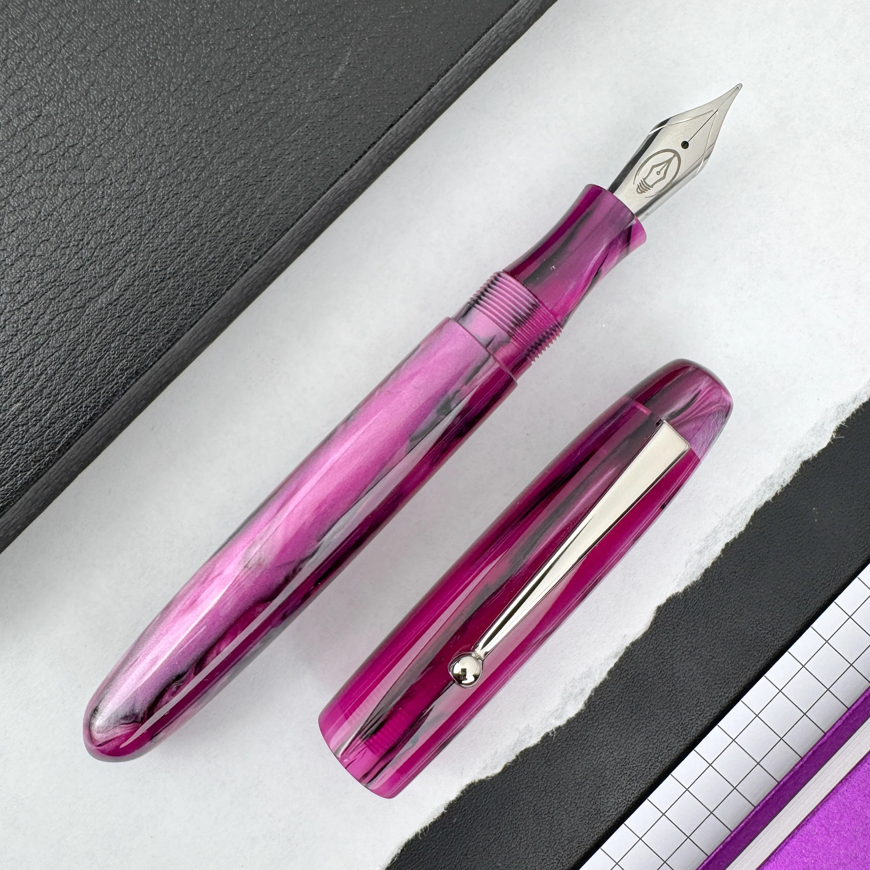 Edison Collier Fountain Pen - Ancient Orchid