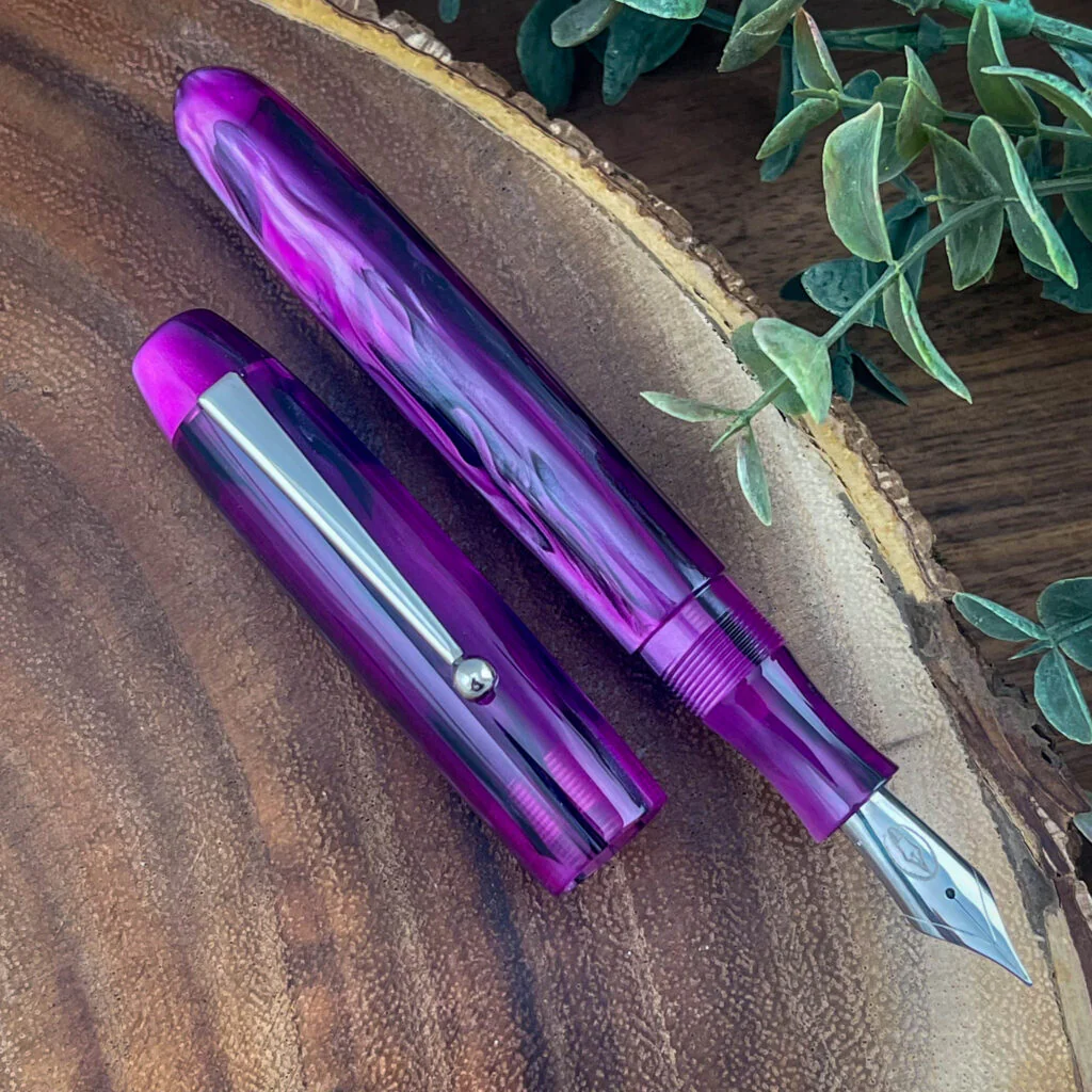 Edison Collier Fountain Pen - Ancient Orchid - Image 5