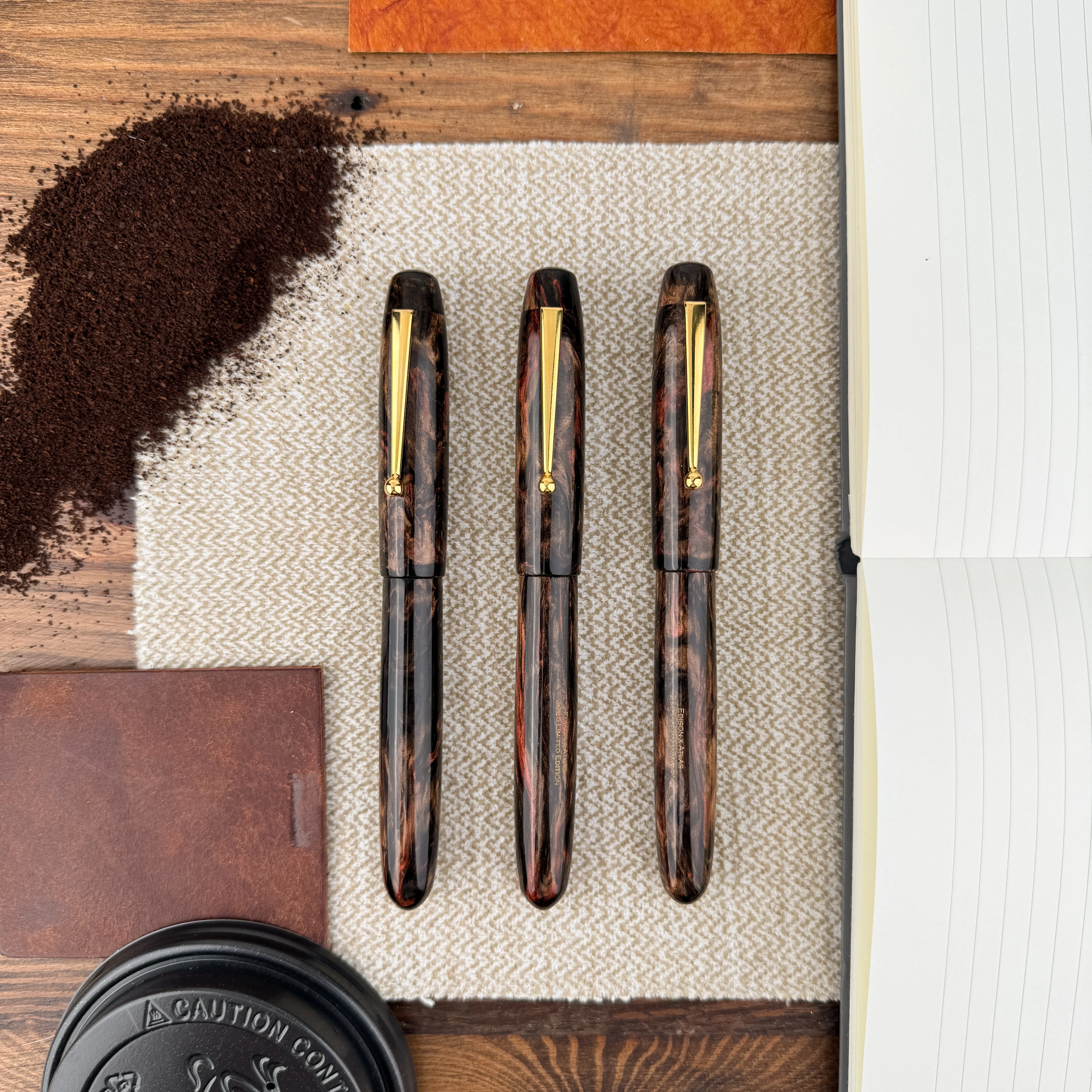 Edison Collier Fountain Pen - Hold the Sugar (Atlas Exclusive) - Image 3