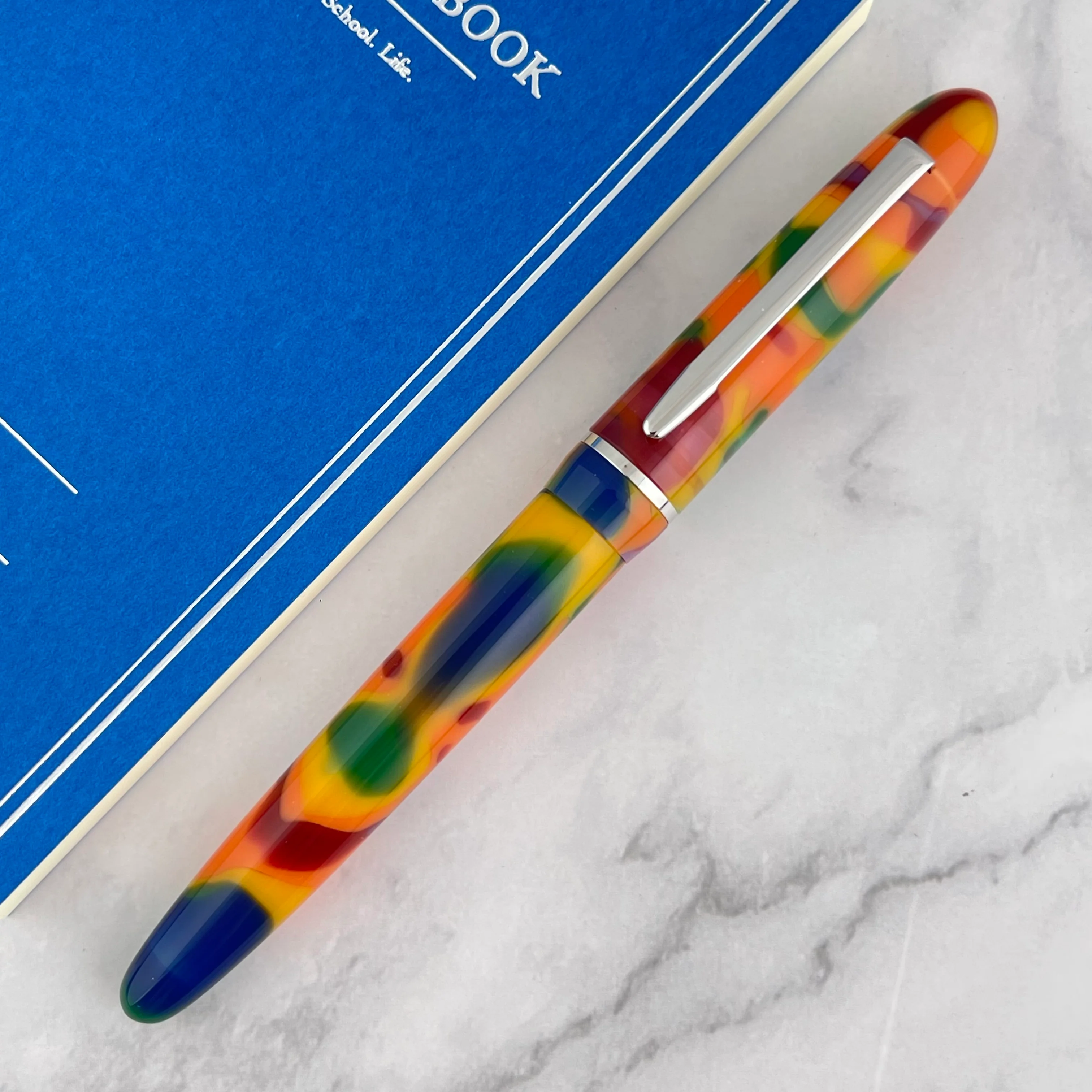 Edison Menlo Fountain Pen - Fingerpaints - Image 2