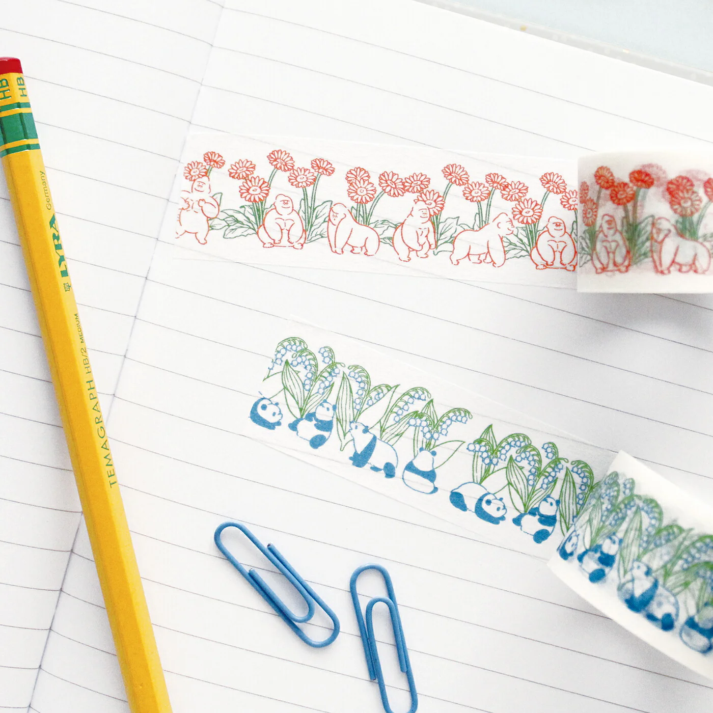 EL COMMUN Petit et Grand Masking Tape - Gorilla - Image 2