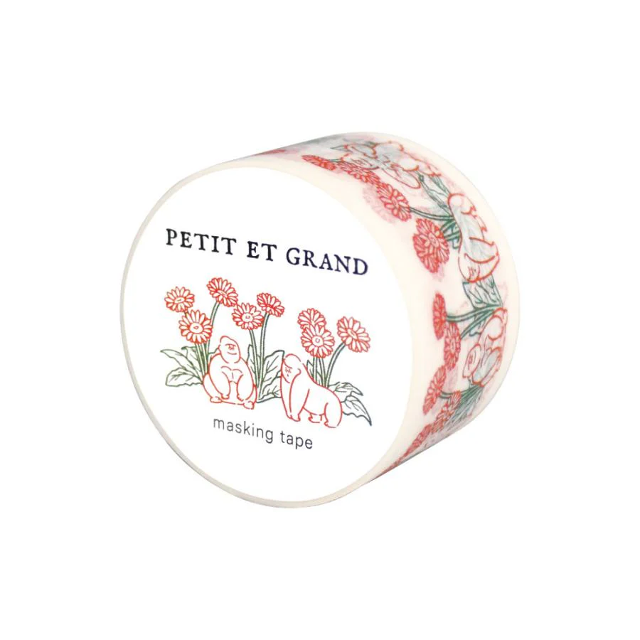 EL COMMUN Petit et Grand Masking Tape - Gorilla - Image 4