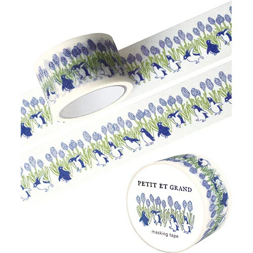 EL COMMUN Petit et Grand Masking Tape - Penguin