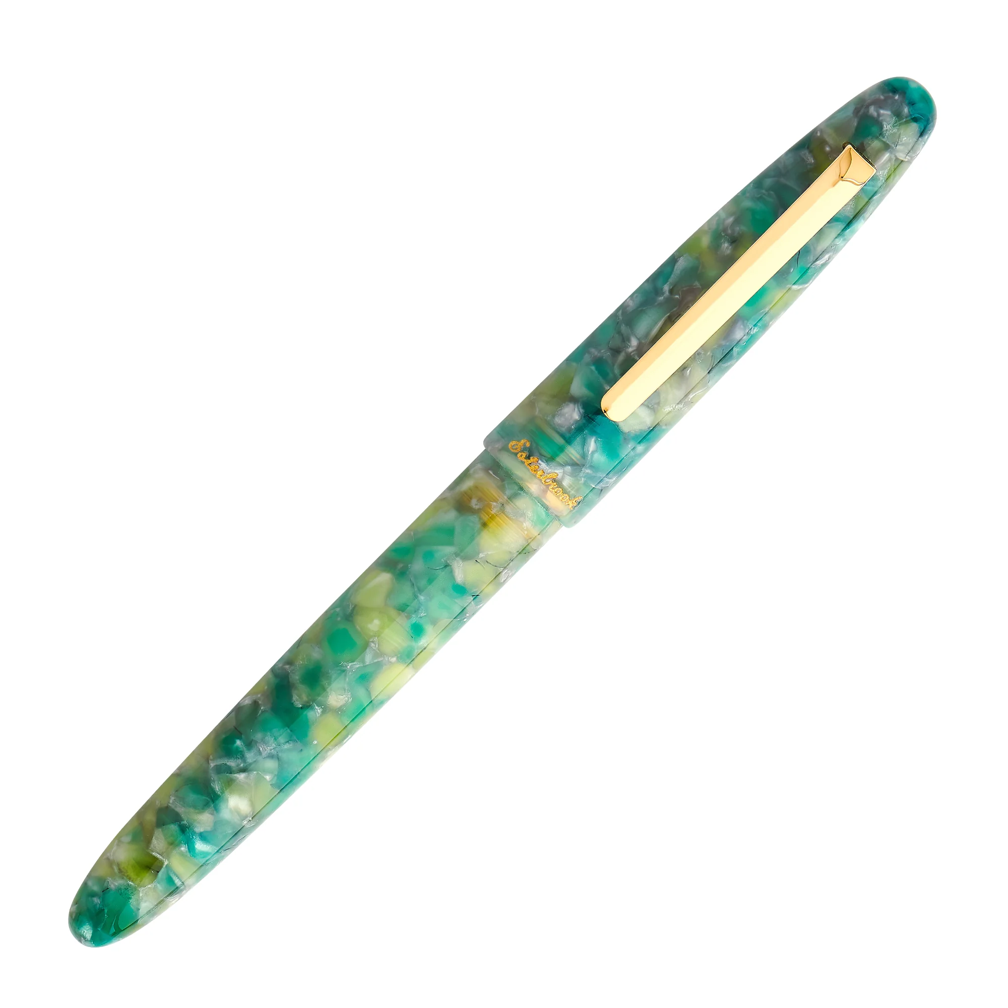 Esterbrook Estie Fountain Pen - Sea Glass w/ Gold Trim - Image 4