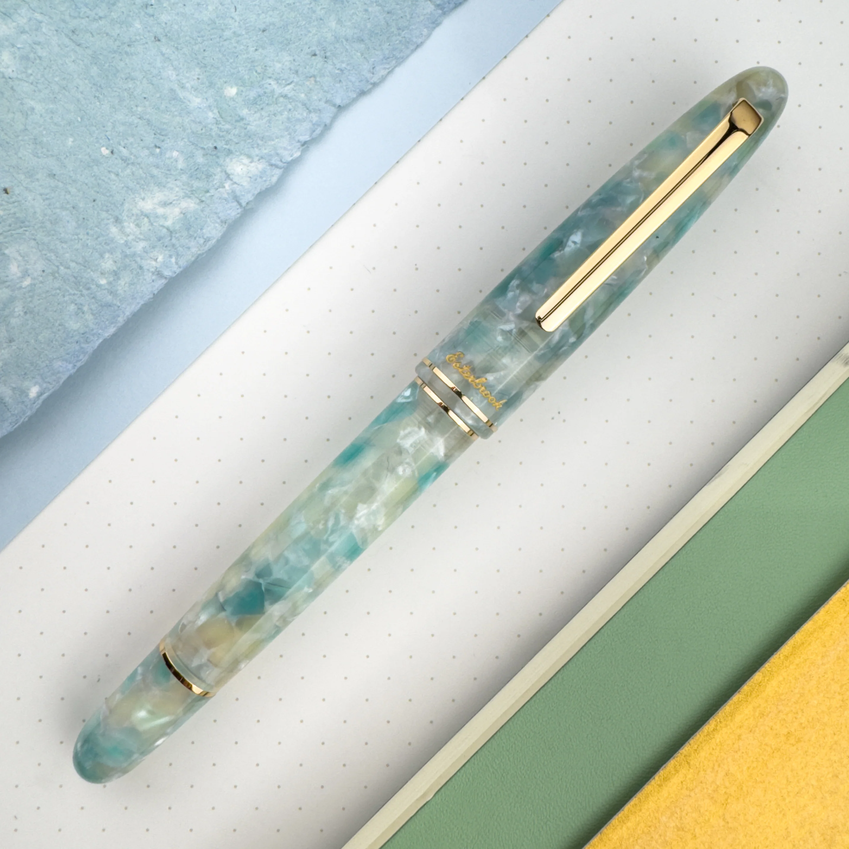 Esterbrook Estie Push Button Fountain Pen - Sea Glass - Image 2
