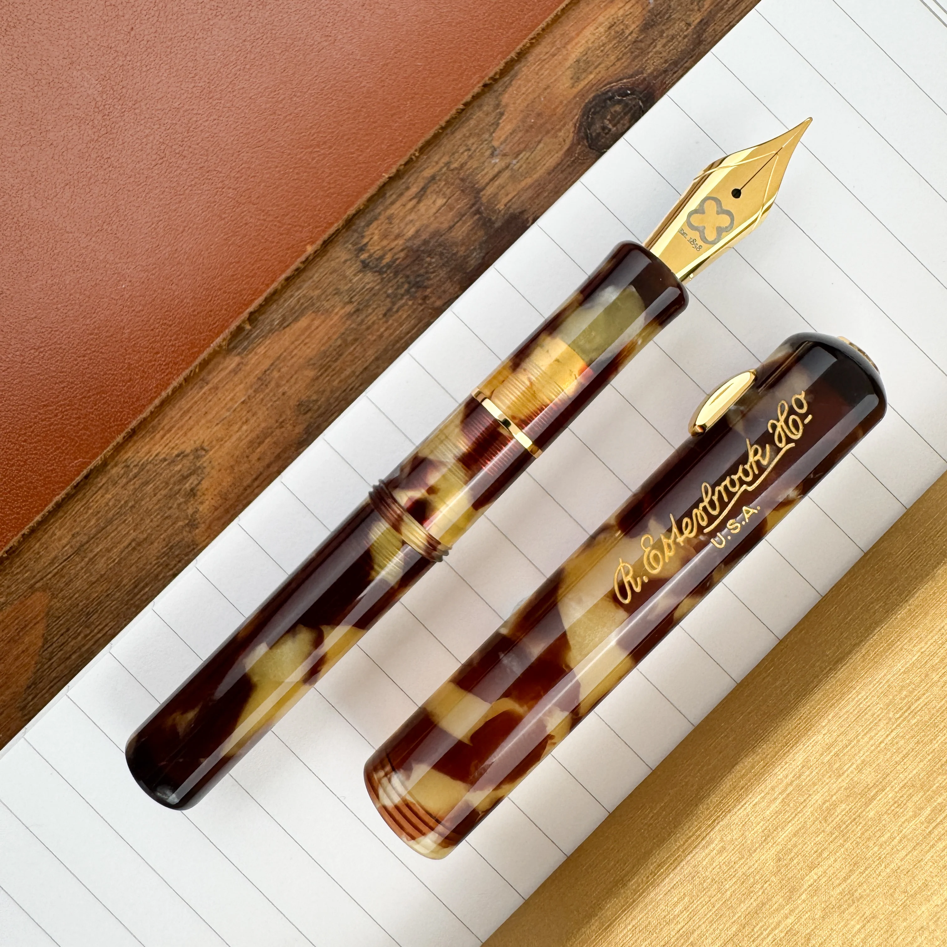 Esterbrook Niblet Fountain Pen - Tortoise - Image 3