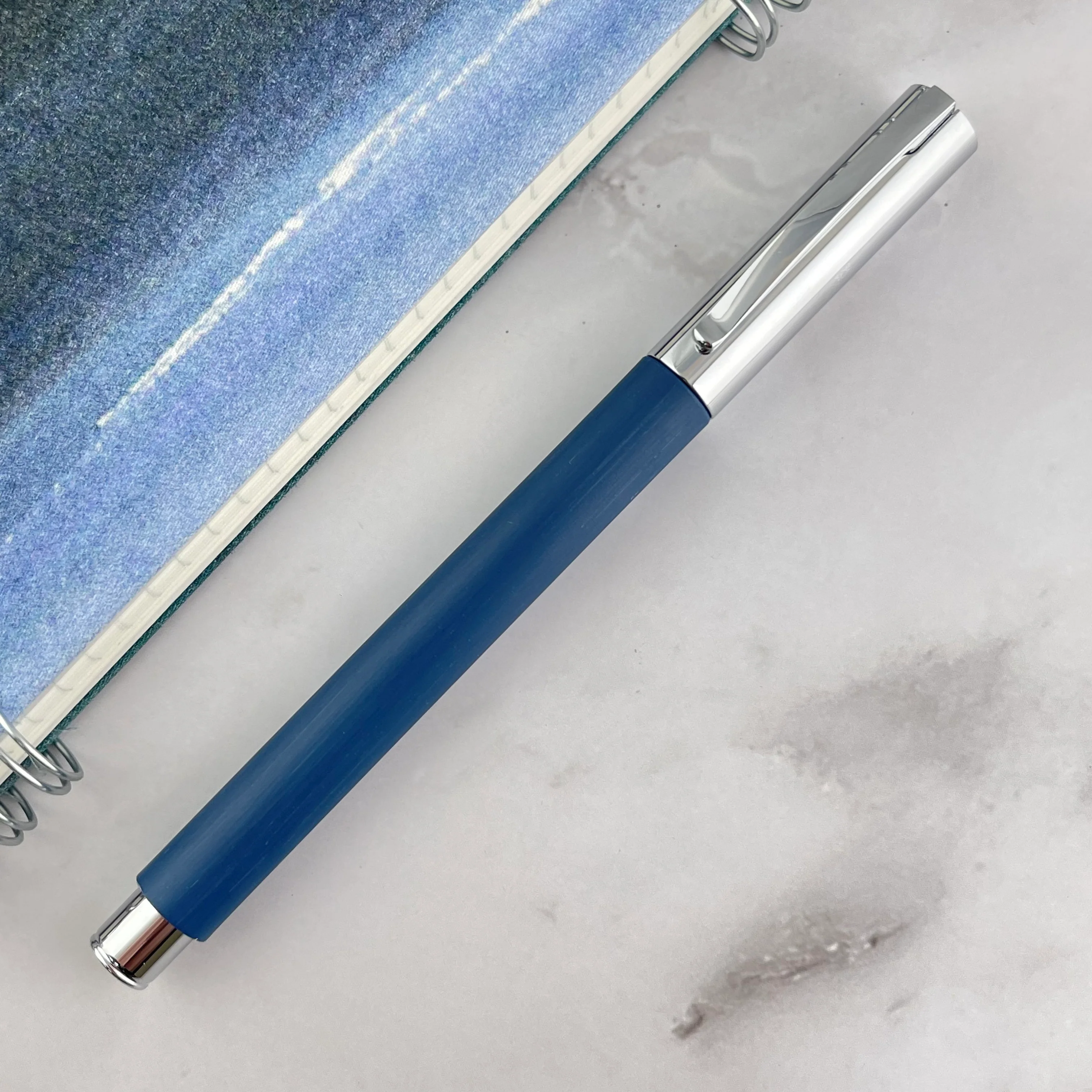 Faber-Castell Ambition Fountain Pen - Precious Blue - Image 2