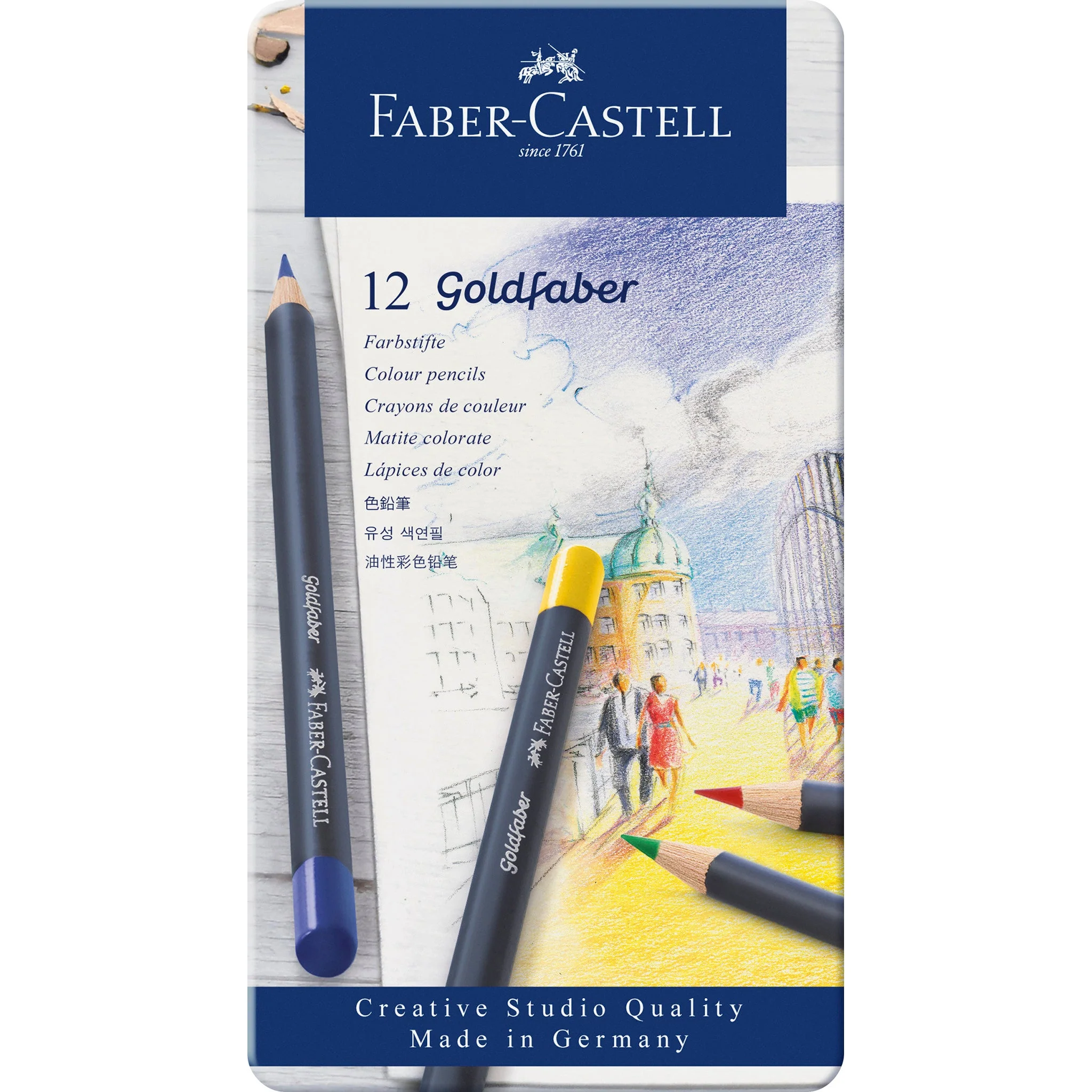 Faber-Castell Goldfaber Color Pencils - 12 pack