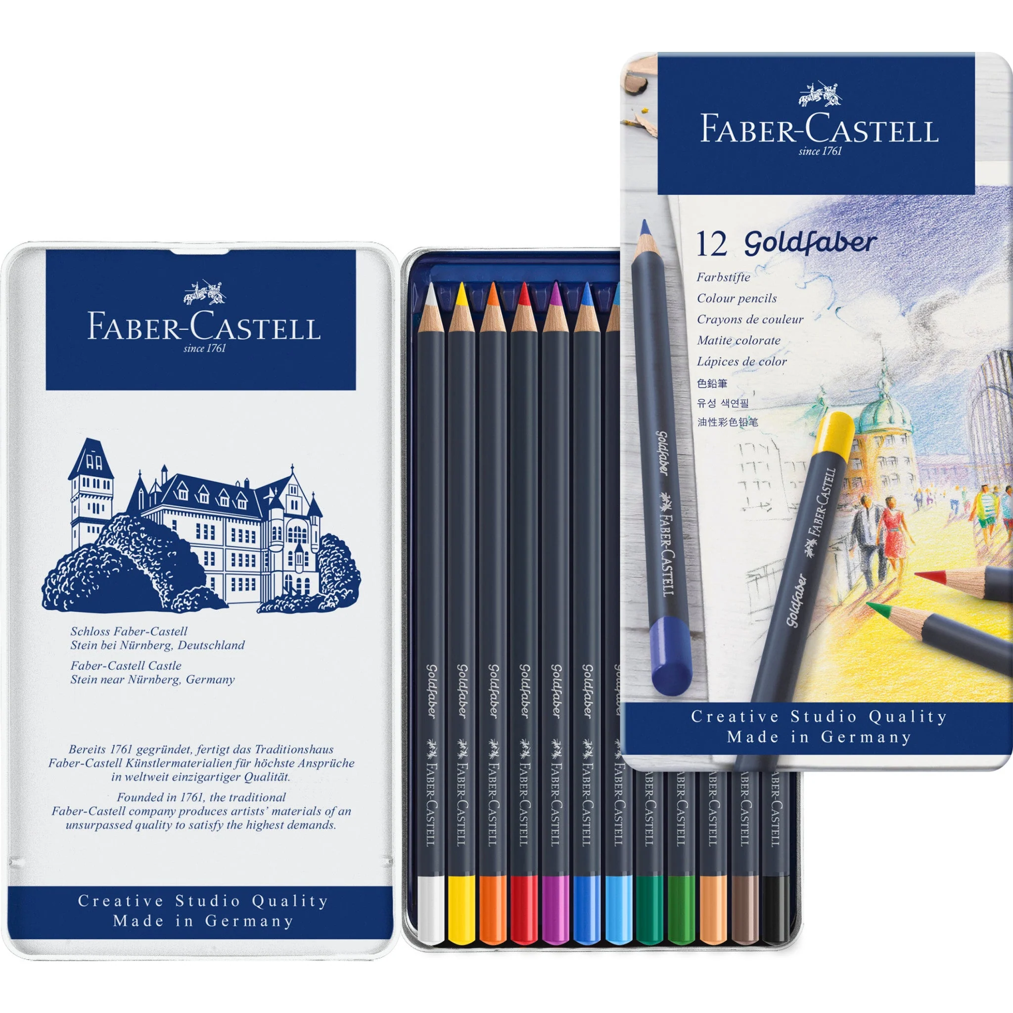 Faber-Castell Goldfaber Color Pencils - 12 pack - Image 2