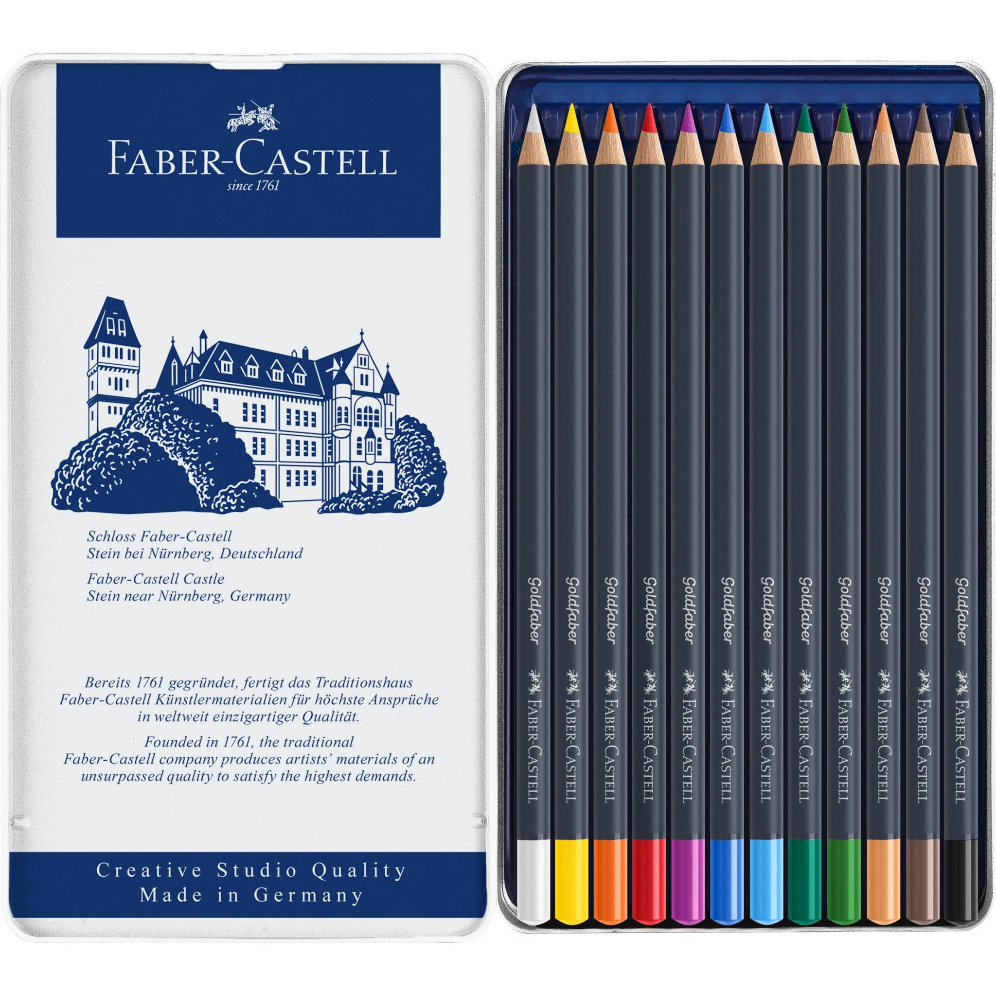 Faber-Castell Goldfaber Color Pencils - 12 pack - Image 3