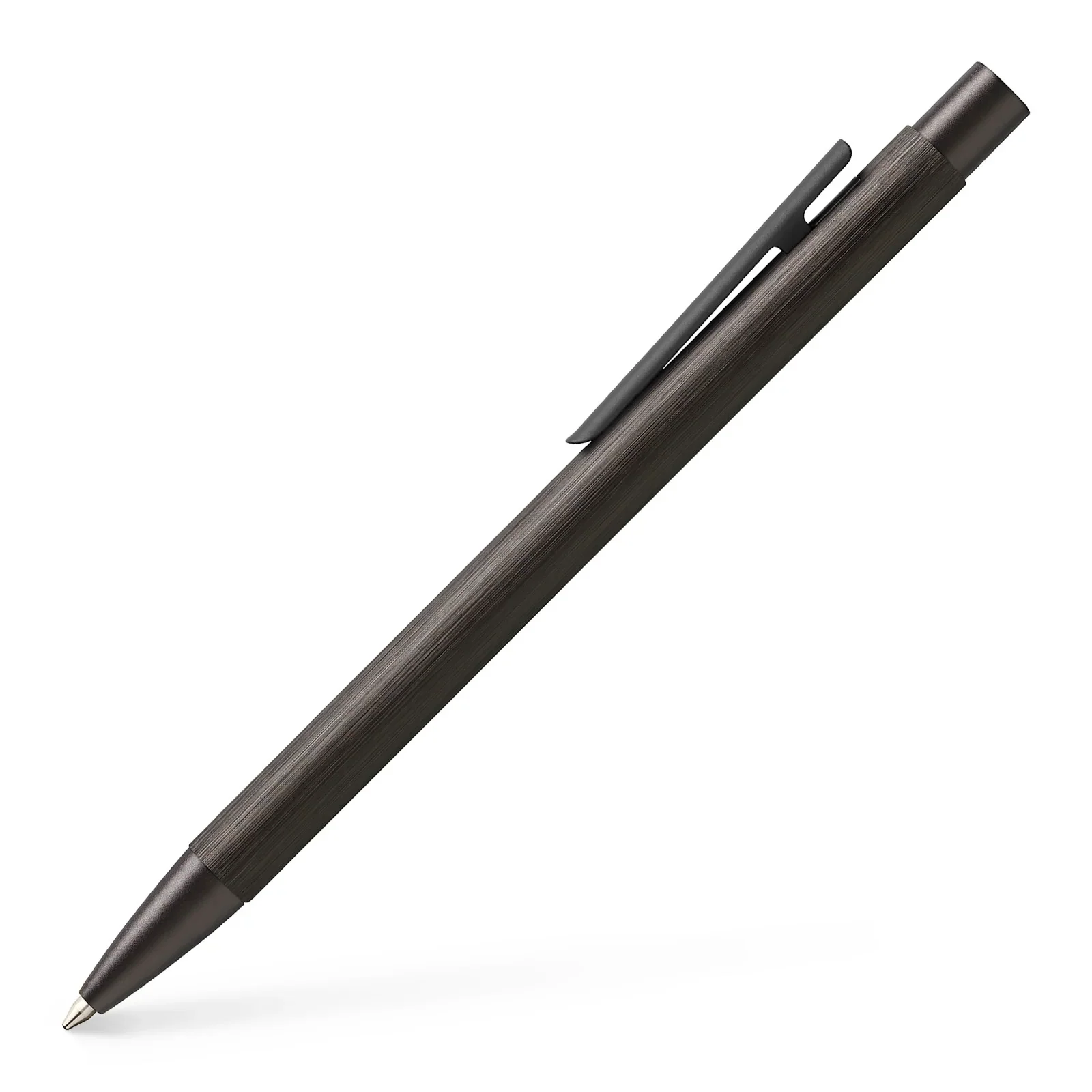 Faber-Castell Neo Slim Ballpoint Pen - Gunmetal Aluminum - Image 2