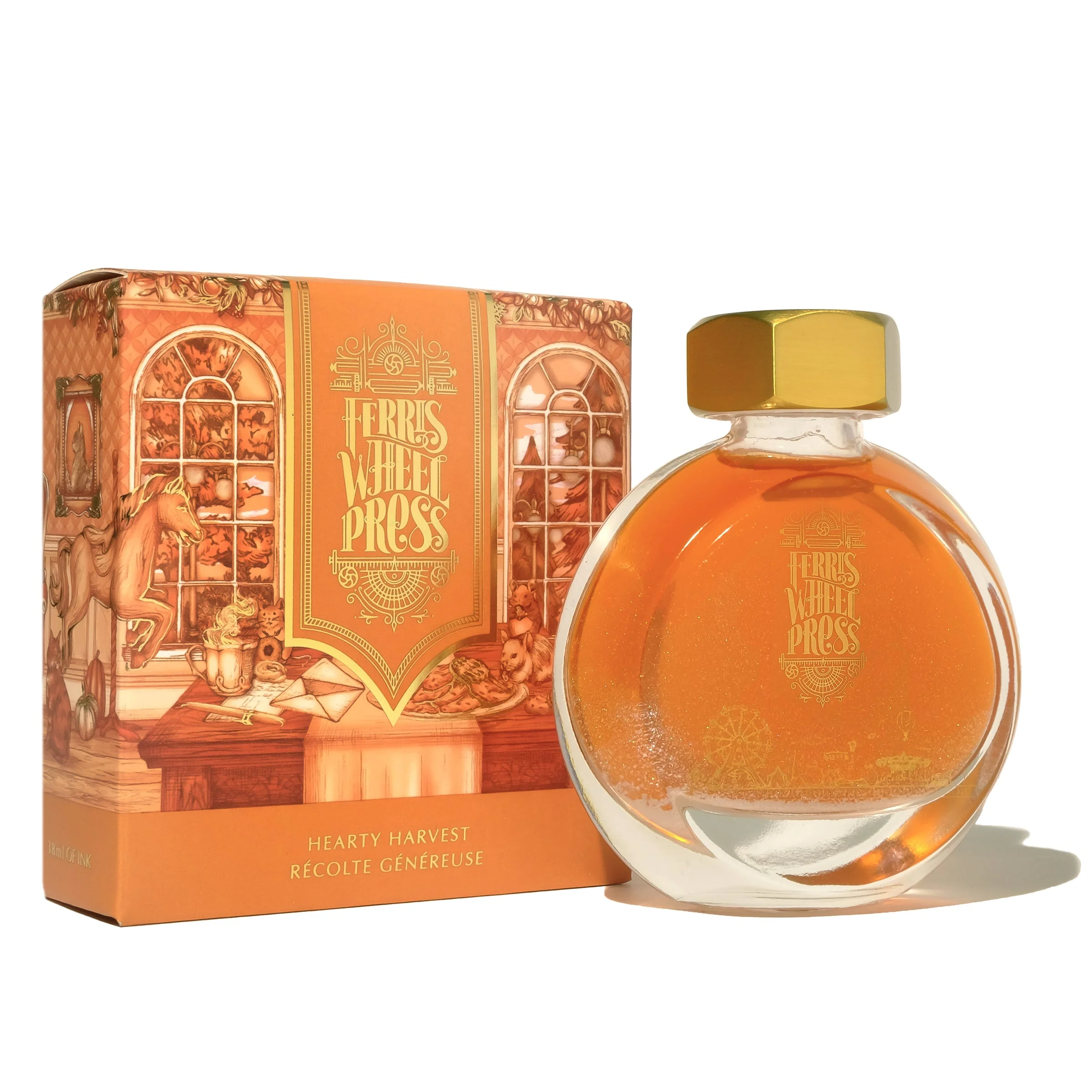 Ferris Wheel Press Hearty Harvest - 38ml bottled Ink - Image 2