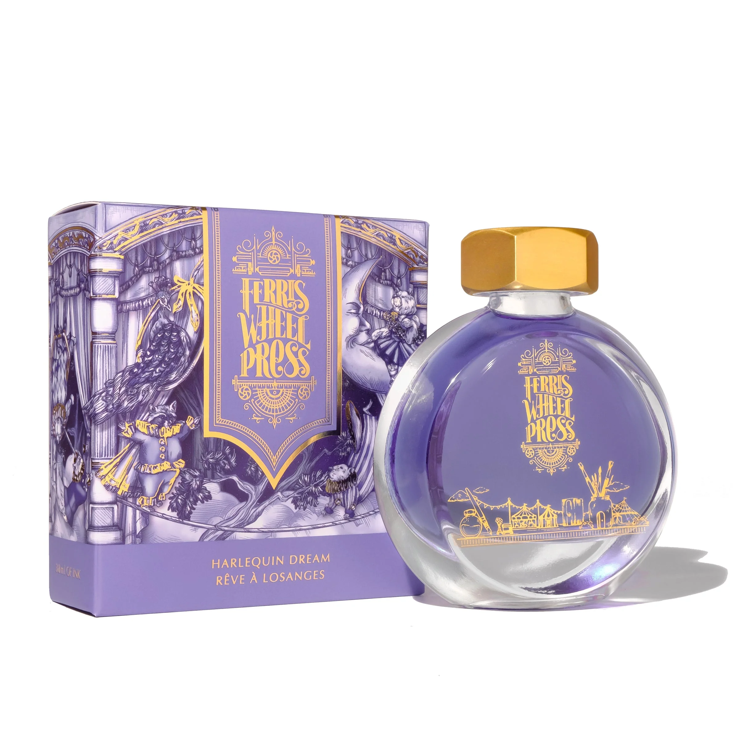 Ferris Wheel Press Harlequin Dream - 38ml bottled Ink - Image 2