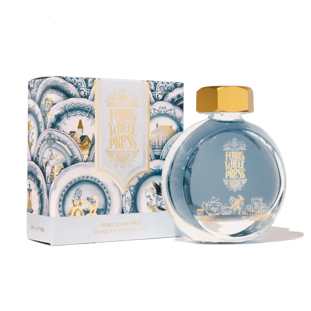 Ferris Wheel Press La Belle Epoque Collection - Porcelain Past - 38ml Bottled Ink - Image 3