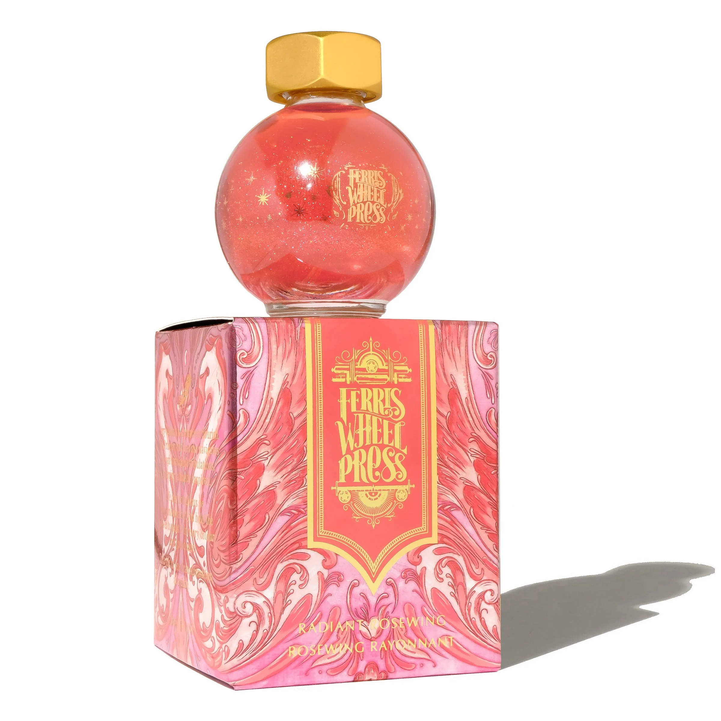 Ferris Wheel Press Radiant Rosewing- 20ml bottled Ink (Special Edition) - Image 2
