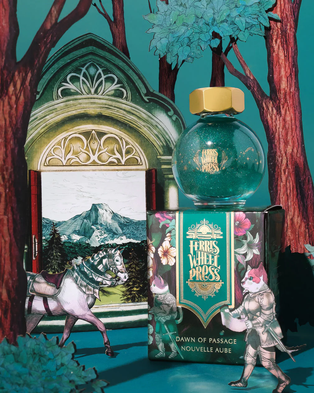 Ferris Wheel Press The Book of Knights Series - Dawn of Passage - 20ml Bottled Ink - Image 11
