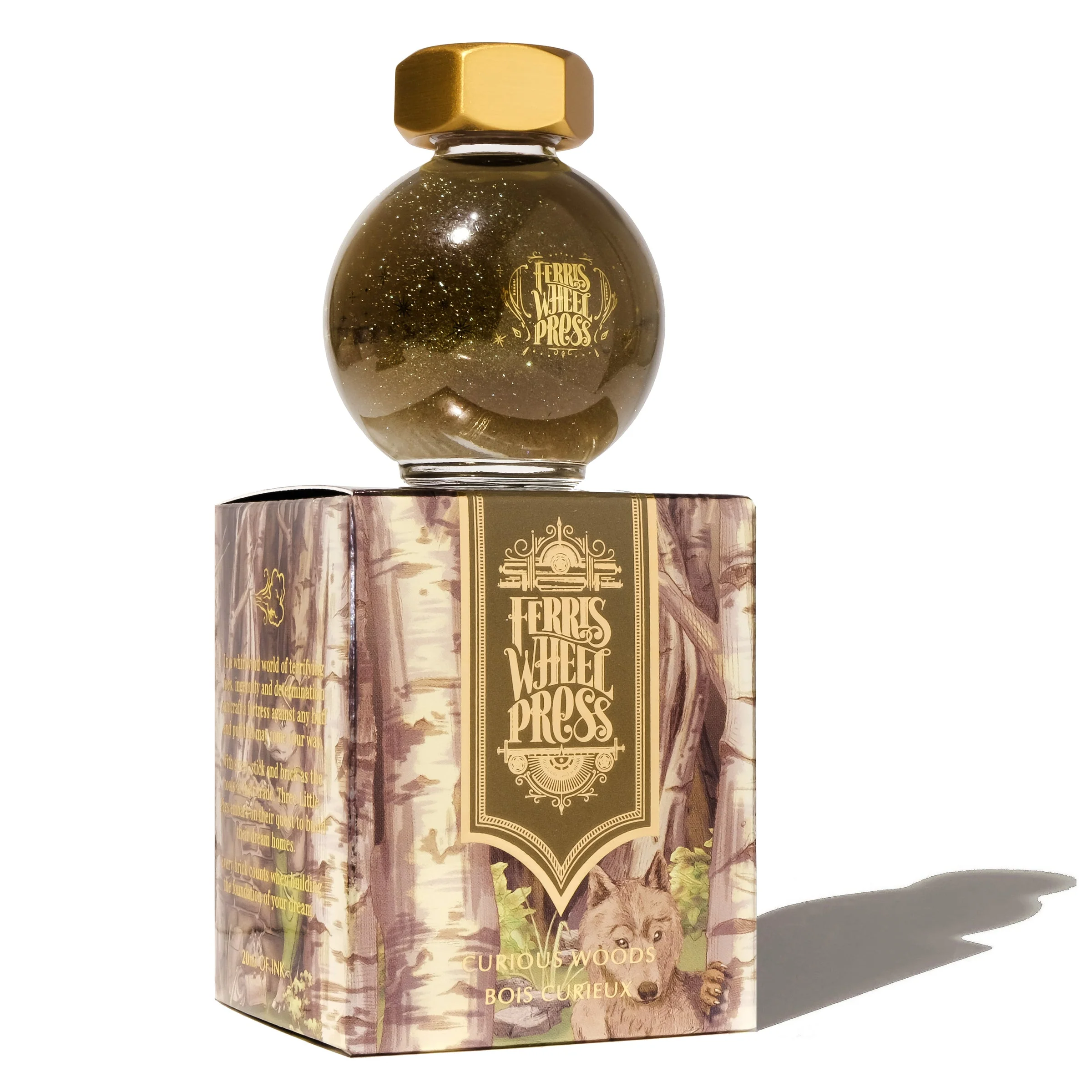 Ferris Wheel Press The Three Little Pigs - Curious Woods - 20ml bottled Ink (Special Edition) - Image 2