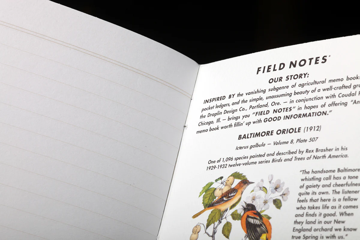 Field Notes Quarterly Edition - Birds and Trees of North America - Pack A (Special Edition) - Image 5