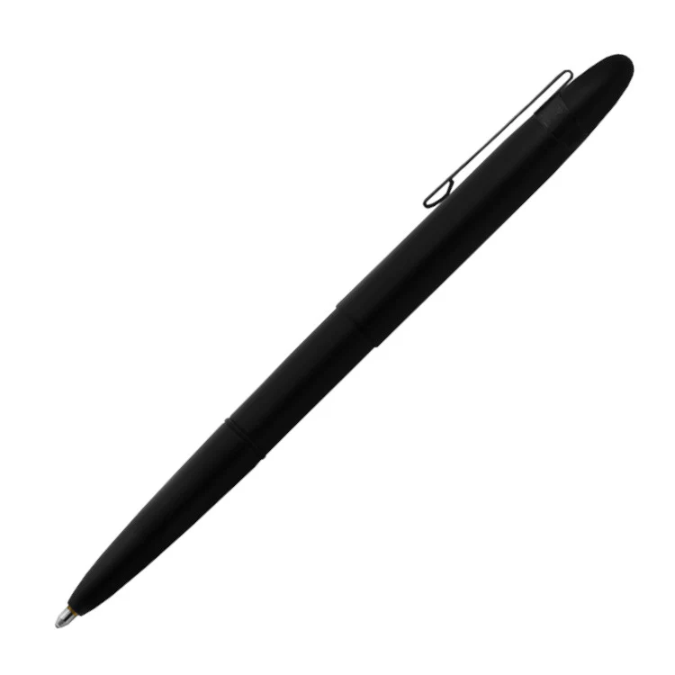 Fisher Space Pen Classic Bullet Pen in Non-Reflective Matte Black with Clip