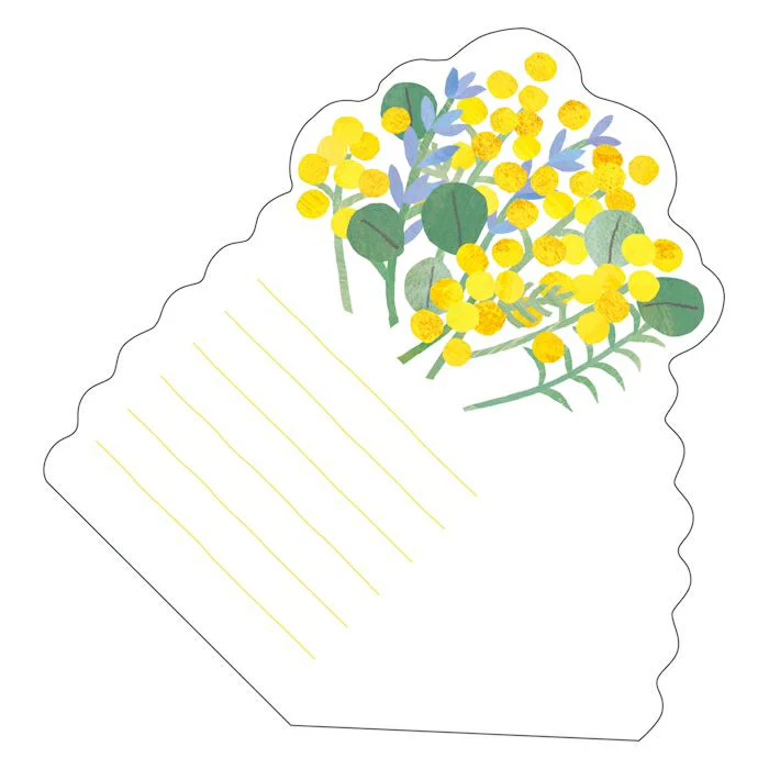 Furukawashiko Bouquet Letter - Mimosa Bouquet - Image 2