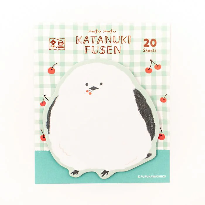 Furukawashiko Die Cut Sticky Notes - Watashi Biyori - Fluffy Little Bird - Image 2