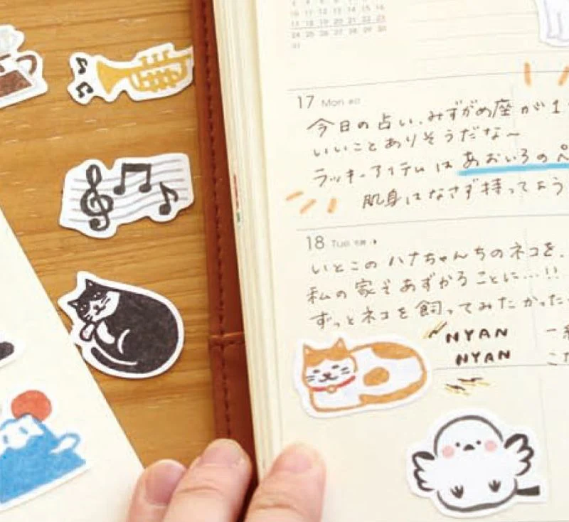 Furukawashiko Flake Stickers - Shiba Inu - Image 4