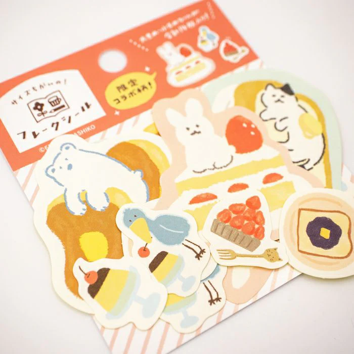Furukawashiko Flake Stickers - Watashi Biyori - Limited Edition Pattern - Image 3