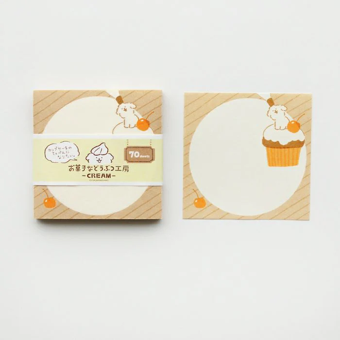 Furukawashiko Sweets Animal Workshop Memo Pads - Dog - Image 3