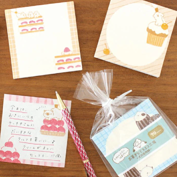 Furukawashiko Sweets Animal Workshop Memo Pads - Rabbit - Image 4