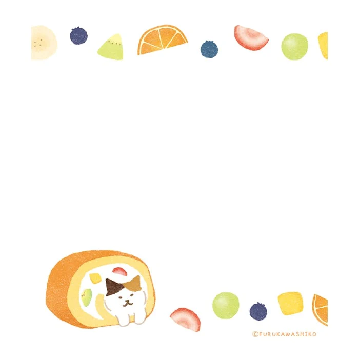 Furukawashiko Sweets Animal Workshop Memo Pads - Sukima Nyanko - Image 4