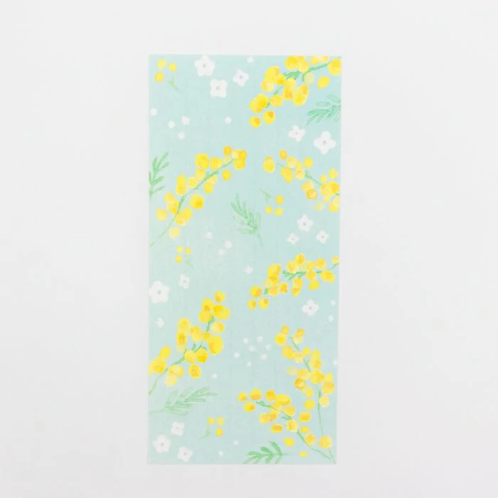 Furukawashiko Today's Letter - Mimosas and White Flowers - Image 4