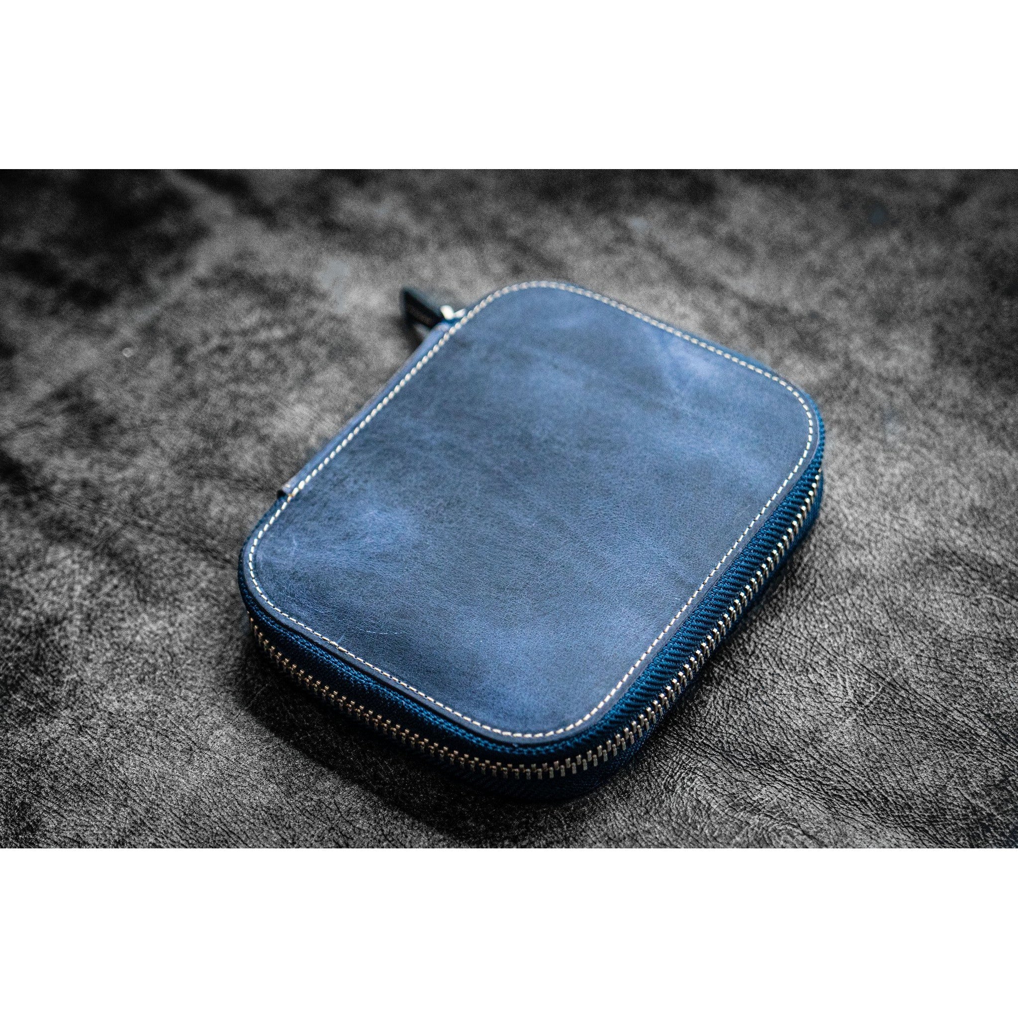 Galen Leather 10 Pen Zipper Case - Image 20