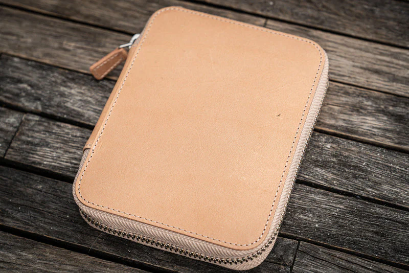 Galen Leather 10 Pen Zipper Case - Image 29