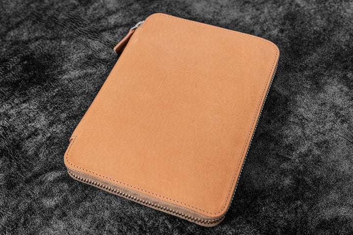 Galen Leather 20 Pen Zipper Case - Image 14
