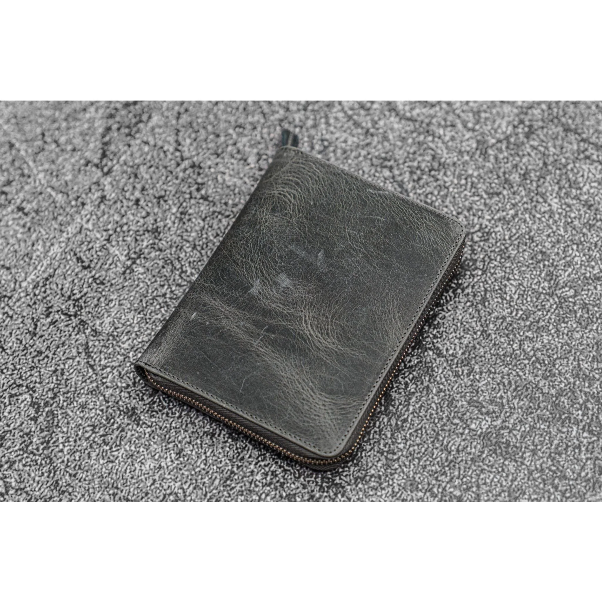 Galen Leather 5 Pen Zipper Case - Image 24