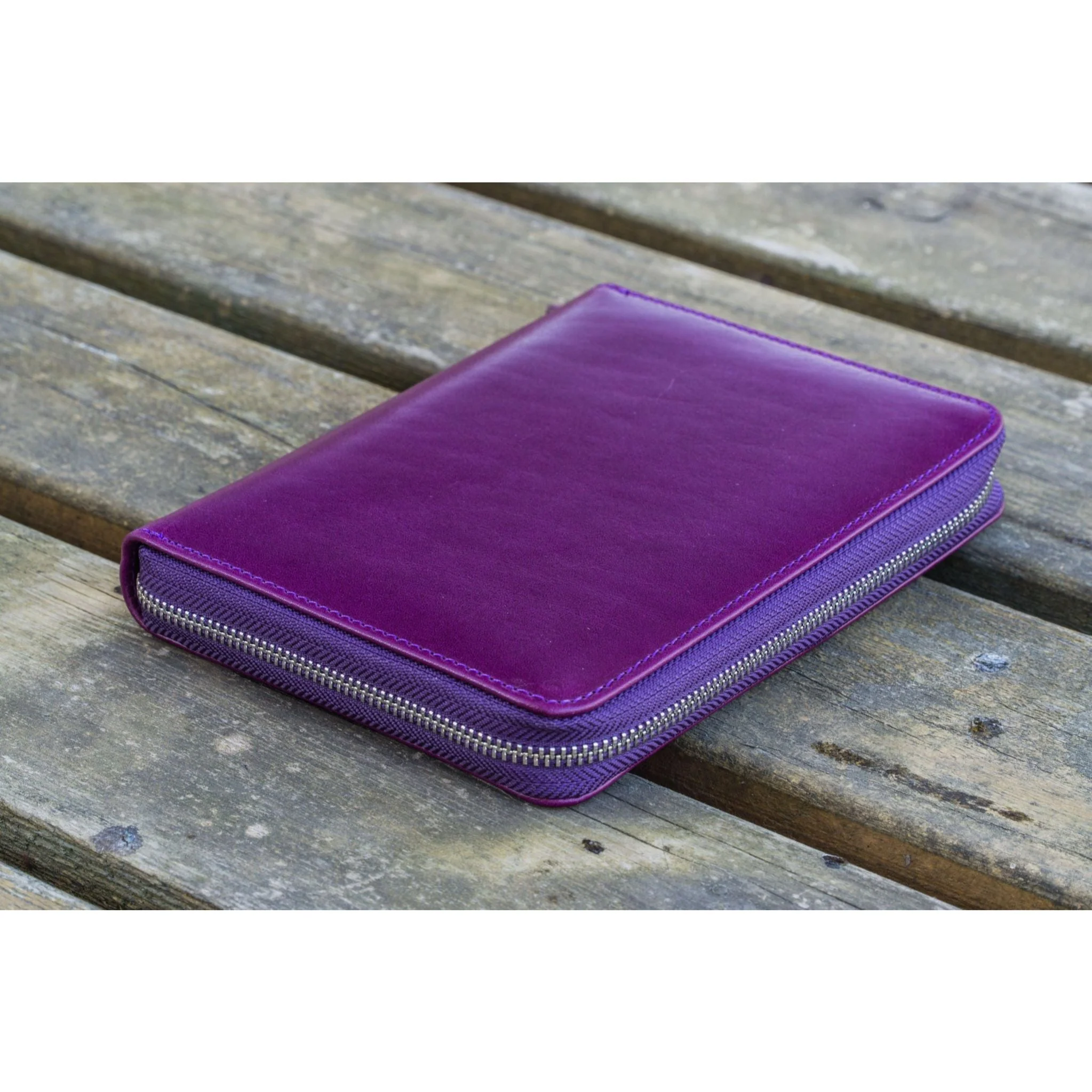 Galen Leather 5 Pen Zipper Case - Image 32