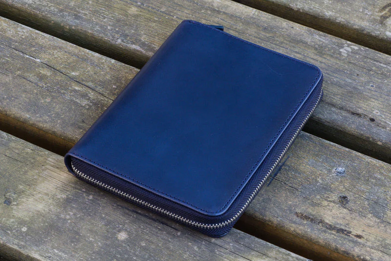 Galen Leather 5 Pen Zipper Case - Image 37