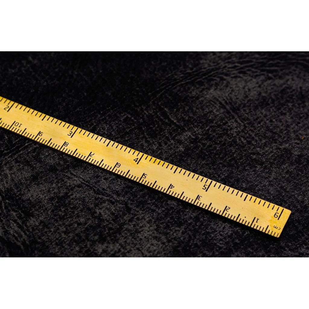 Galen Leather Brass Letter Opener - Image 3