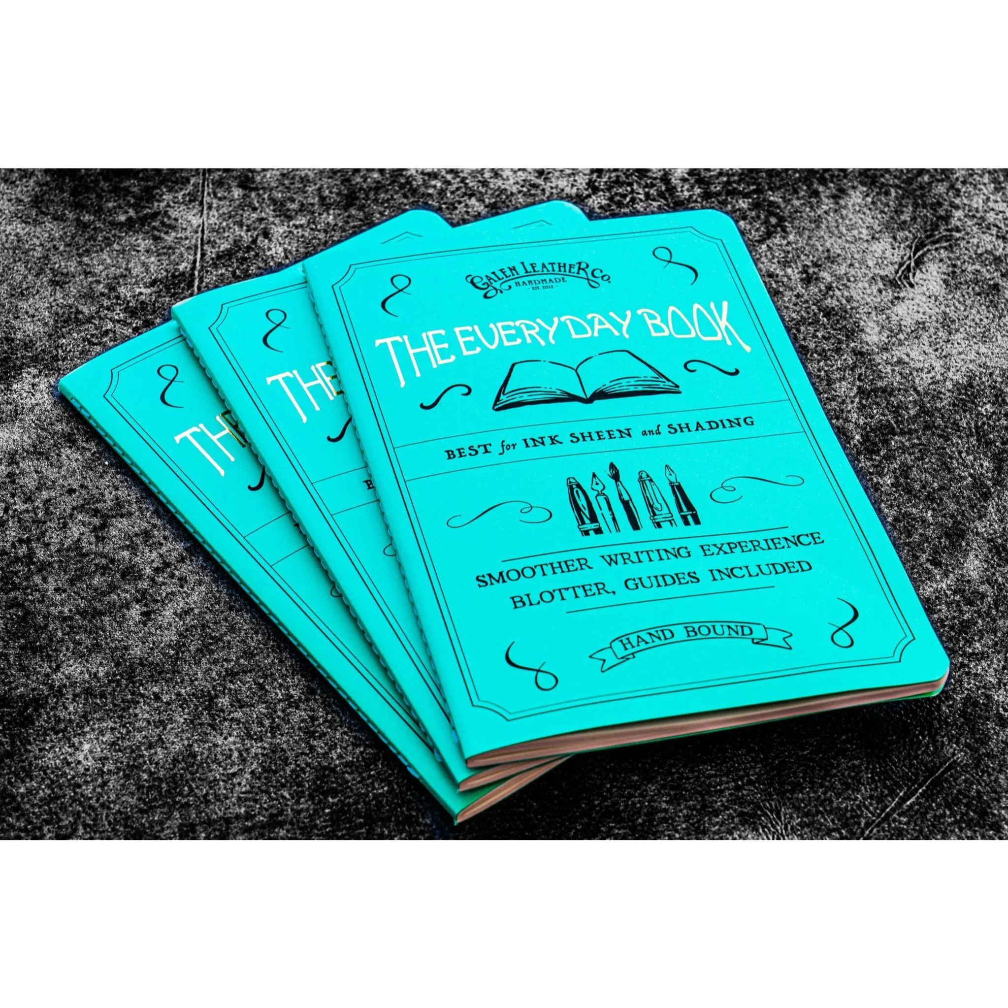 Galen Leather EveryDay Book - Tomoe River Paper - Set of 3 - B6