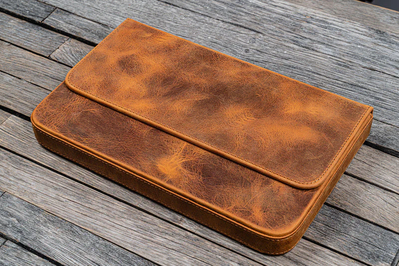 Galen Leather Magnum Opus 12 Slot Pen Case - Image 3