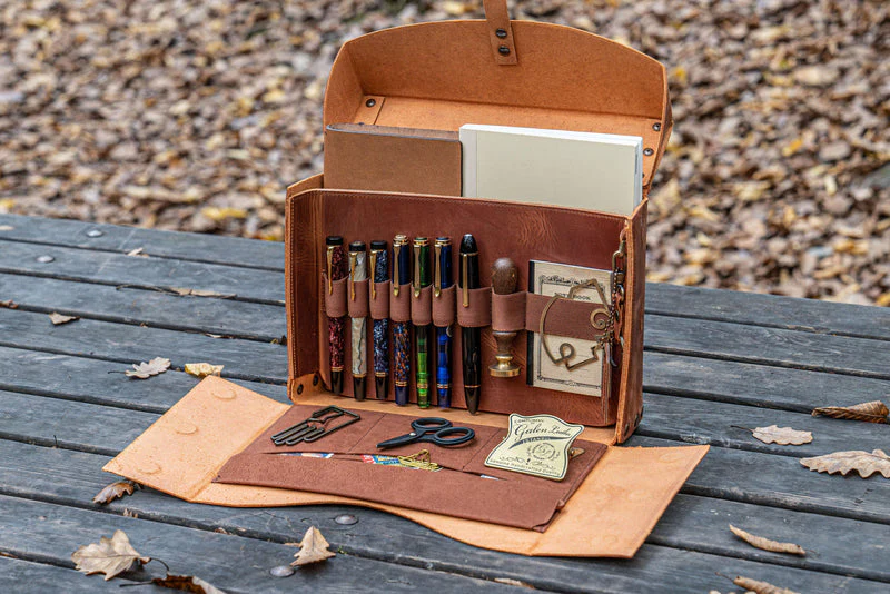 Galen Leather Writer's Medic Bag - Image 7